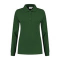 Dames Polo Lange Mouw Santino LEXINGTON Bottle Green
